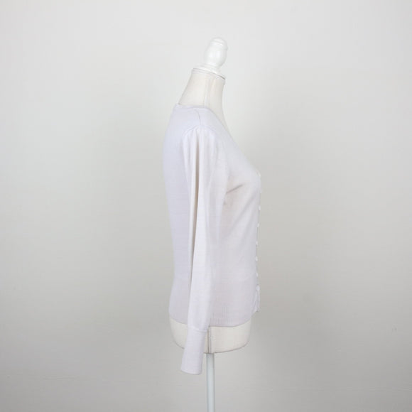 Cotton On White Cardigan | Size S