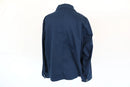 Cotton stretch navy blue jacket-3