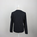 Navy Blue Chunky Knit Cardigan | Size 34-3