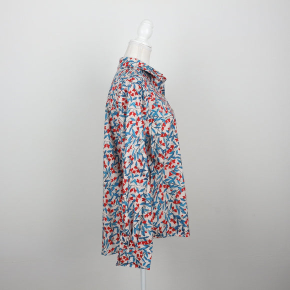 Floral Long Sleeve Blouse | Size L
