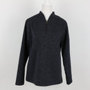 Navy Blue Half-Zip Sweater | Size S-1