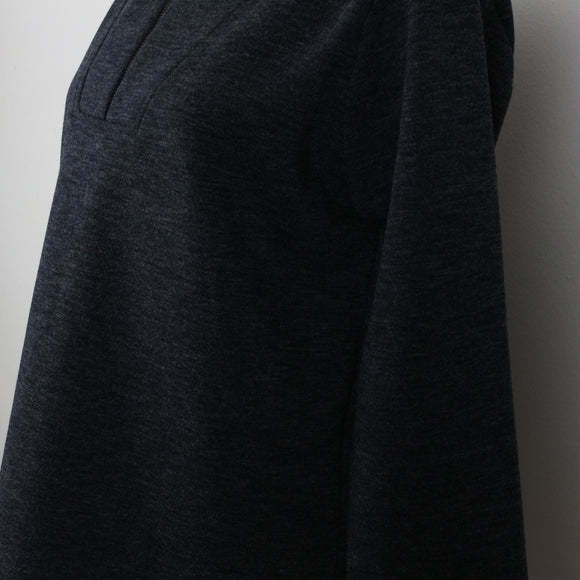 Navy Blue Half-Zip Sweater | Size S