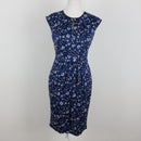 Country Road blue printed bodycon dress - 4-1