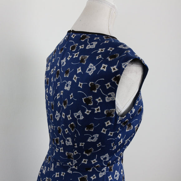 Country Road blue printed bodycon dress - 4