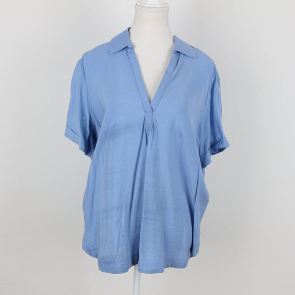 Woolworths Baby Blue Blouse | Size M