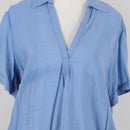 Woolworths Baby Blue Blouse | Size M-2