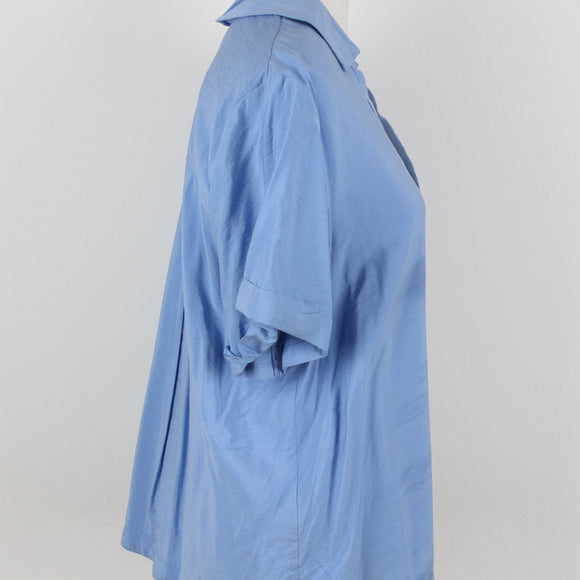 Woolworths Baby Blue Blouse | Size M