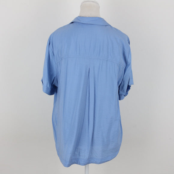 Woolworths Baby Blue Blouse | Size M