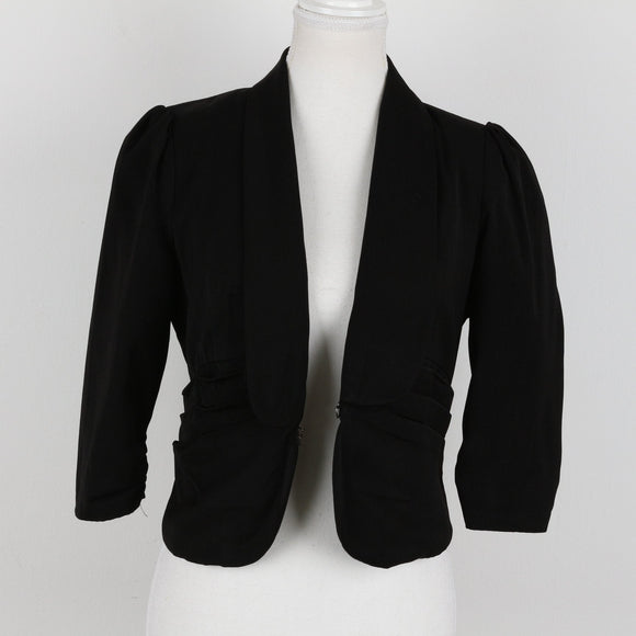 Vero Moda Black Cropped Blazer | Size 34