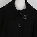 Debenhams Collection Black Cropped Coat | Size 20-3