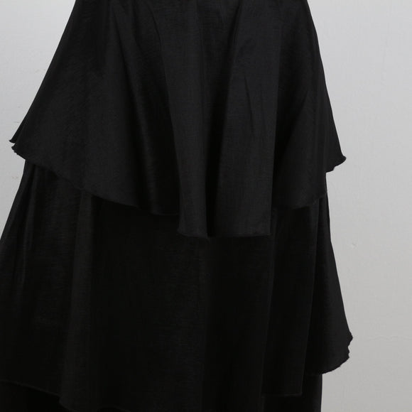 Black Trapeze Skirt | Size S
