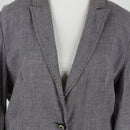 Zara Basic Grey Blazer | Size XL-5
