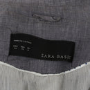 Zara Basic Grey Blazer | Size XL-4