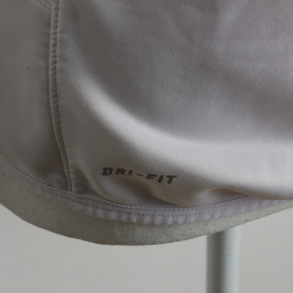 Nike Dri-FIT Cream Long Sleeve Sports Top | Size S