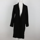 H&M Black Lightweight Long Blazer Jacket | Size 32-1