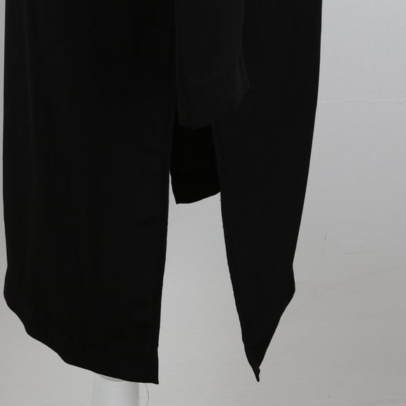 H&M Black Lightweight Long Blazer Jacket | Size 32