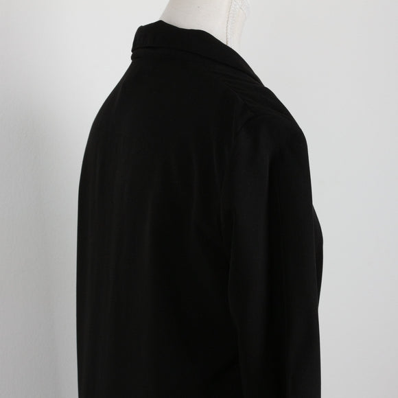 H&M Black Lightweight Long Blazer Jacket | Size 32