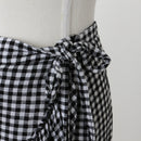 Cotton On Black Gingham Mini Skirt | Size L-3