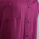 Milady's Magenta Long Sleeve Shirt | Size 12-2