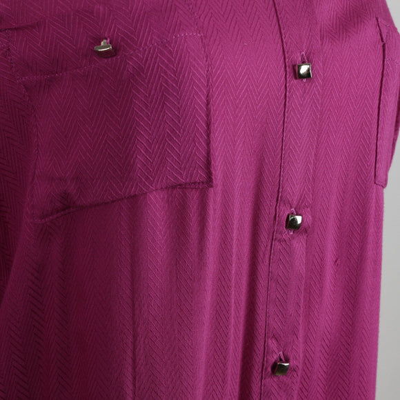 Milady's Magenta Long Sleeve Shirt | Size 12