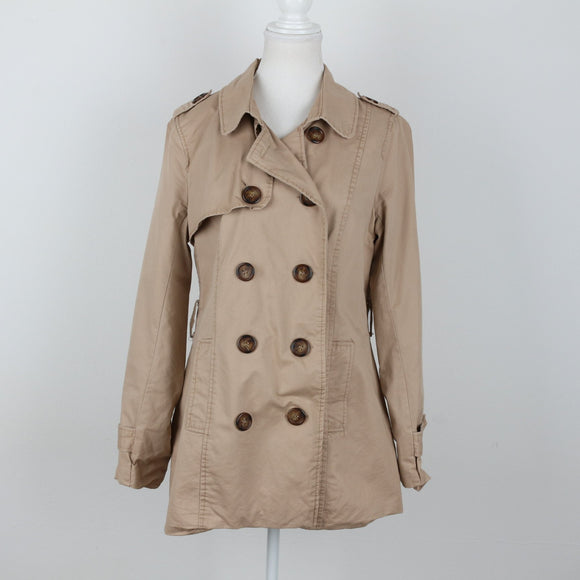 Ambiance Beige Trench Coat | Size M