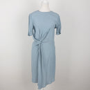 H&M Baby Blue Knotted Mini Dress | Size 34-1