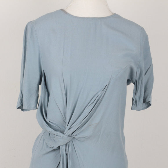 H&M Baby Blue Knotted Mini Dress | Size 34