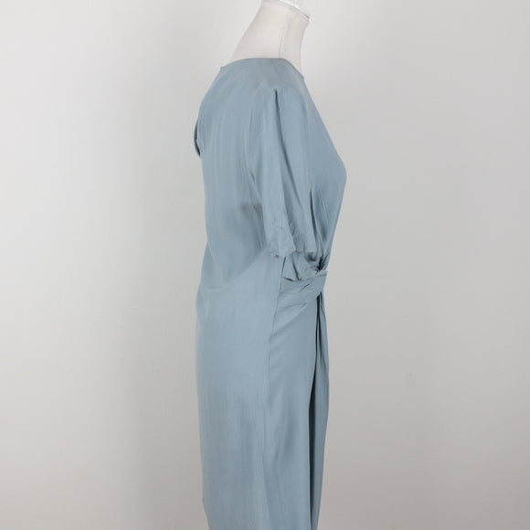 H&M Baby Blue Knotted Mini Dress | Size 34
