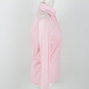 Pink Long Sleeve Fitted Shirt | Size 32-3