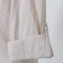 H&M 3/4 sleeve stripe fitted shirt - 10-3