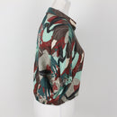 Pull & Bear Leaf Print Cropped Shirt | Size S – Secondhand-3