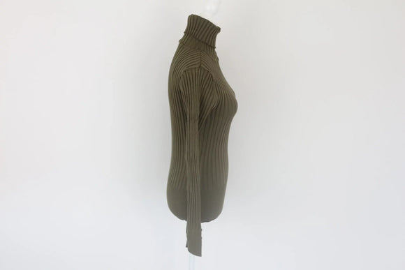 Truworths olive green poloneck jersey