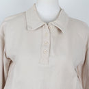 Trendyol Cream Long Sleeve Golf Shirt | Size S – Secondhand-4
