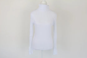 Truworths white poloneck jersey
