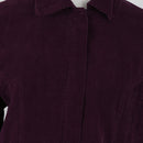 Purple Corduroy Zip-Up Jacket | Size L – Secondhand-2
