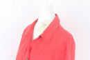 Cotton stretch red jacket - XL-2