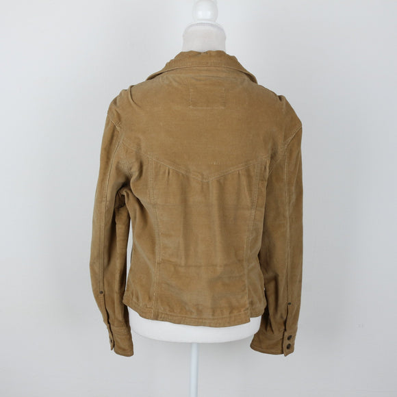Camel Corduroy Jacket | Size S – Secondhand
