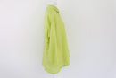 Lime green long sleeve shirt - XL-5