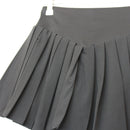 Black Pleated Tennis Skirt | Built-In Shorts | High Waist | Size S-2
