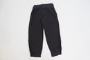 Charcoal cuffed leg 100% linen pants-3