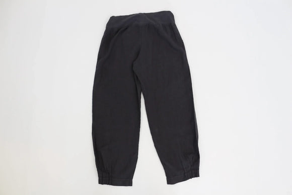 Charcoal cuffed leg 100% linen pants