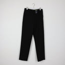 M&S Collection Black Straight Leg Trousers | Two-Way Stretch | Mid Rise | Size 12-1