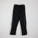 Adidas Black Track Pants | 3-Stripe | Tapered Fit | Size M-1