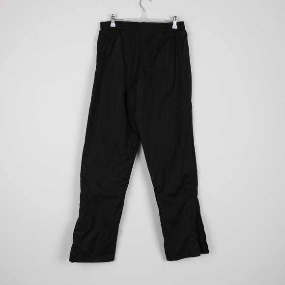 Adidas Black Track Pants | 3-Stripe | Tapered Fit | Size M