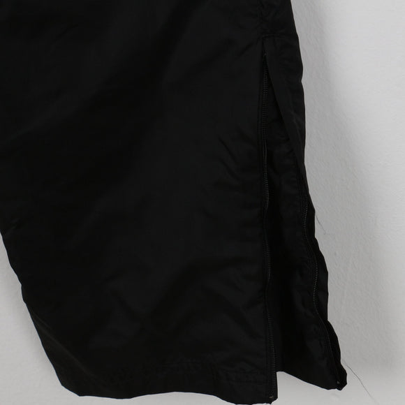Adidas Black Track Pants | 3-Stripe | Tapered Fit | Size M