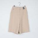 Real Woman Cream Wide-Leg Bermuda Shorts | High Waist | Tailored | Brand New | Size 8-1