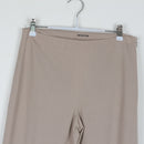 Elie Tahari Taupe Slim Tailored Trousers | Pressed Crease | Smart Casual | Size 8-3