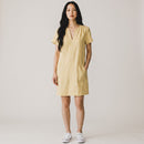 Pastel Yellow 100% Linen Boxy Dress | Sizes M–L | Brand New-1