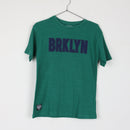 Primark Green BRKLYN Appliqué Graphic T-Shirt | Crew Neck | Age 10/11-3