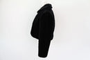 Truworths black fur bolero - 3/4 sleeve-2